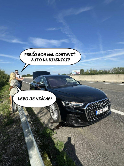 Aj diaľnica je jej